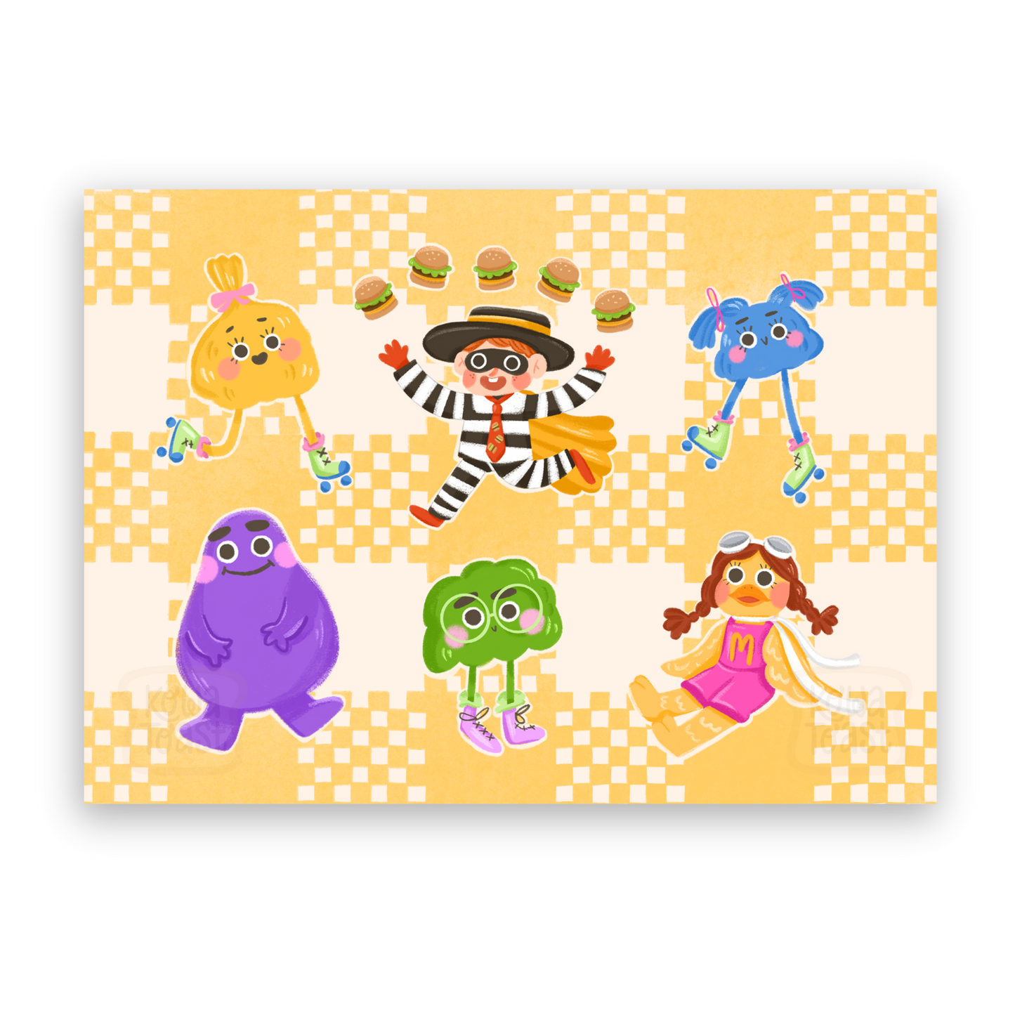 McFriends | 5x7 Print