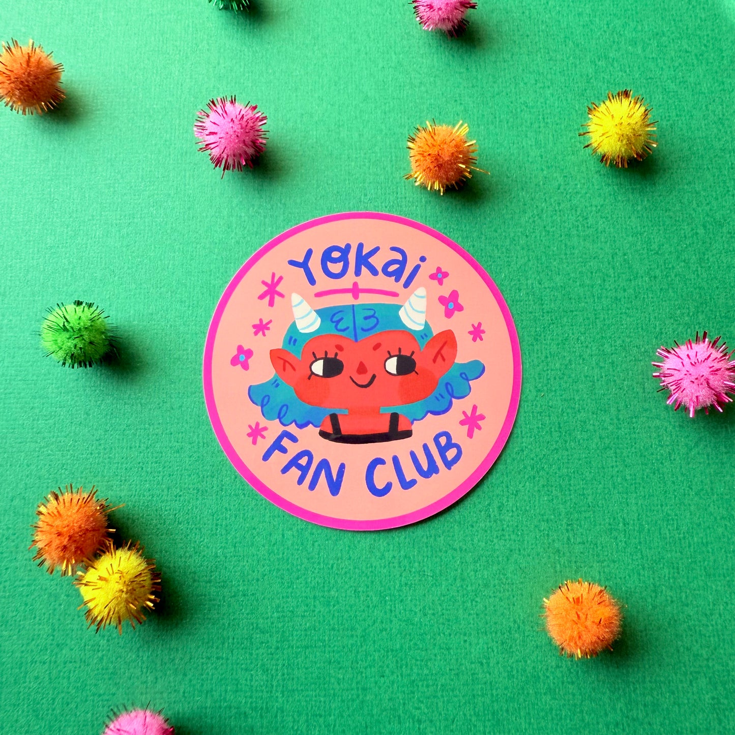 Yokai Fan Club - Oni | Sticker