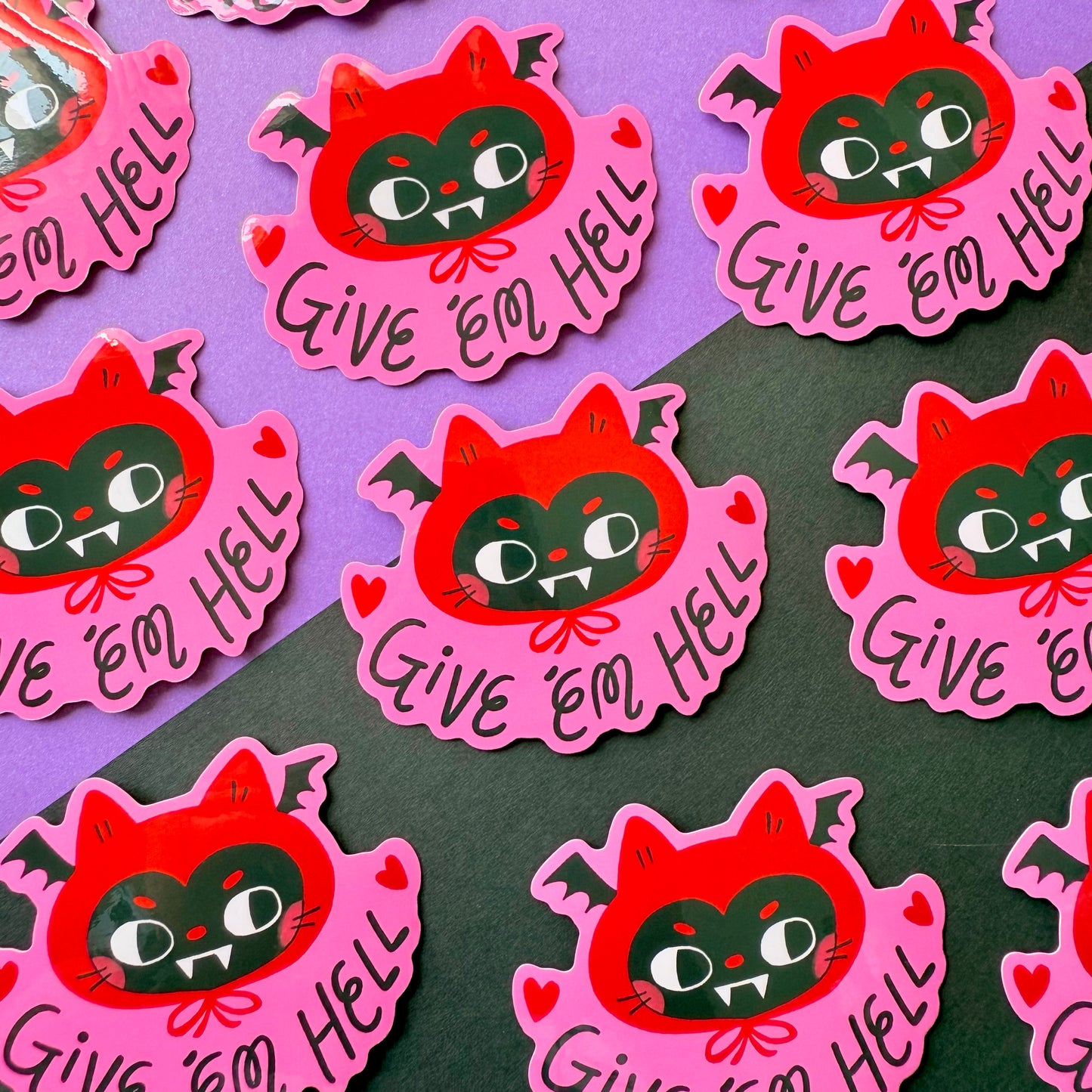 Give Em' Hell | Sticker