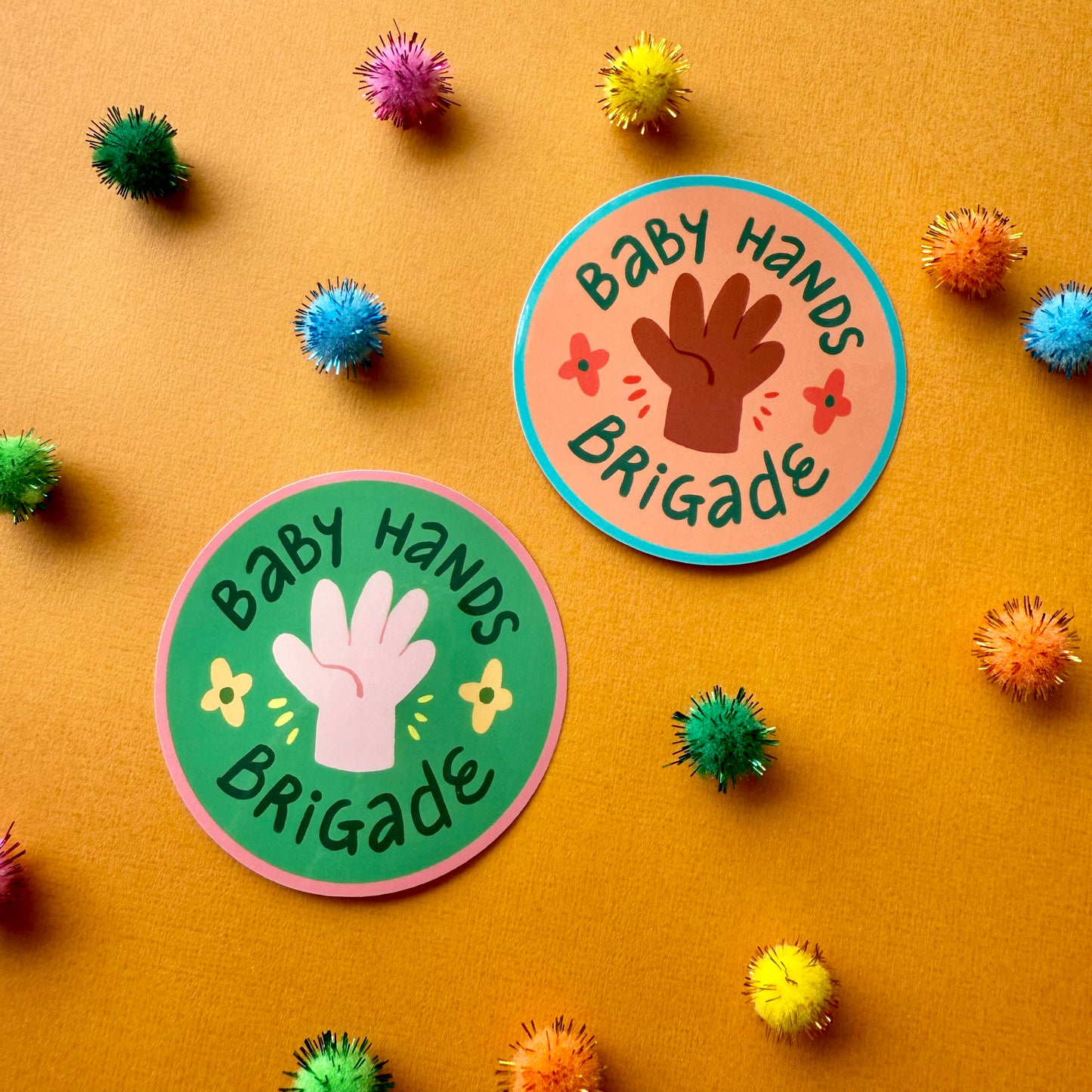 Baby Hands Brigade | Sticker