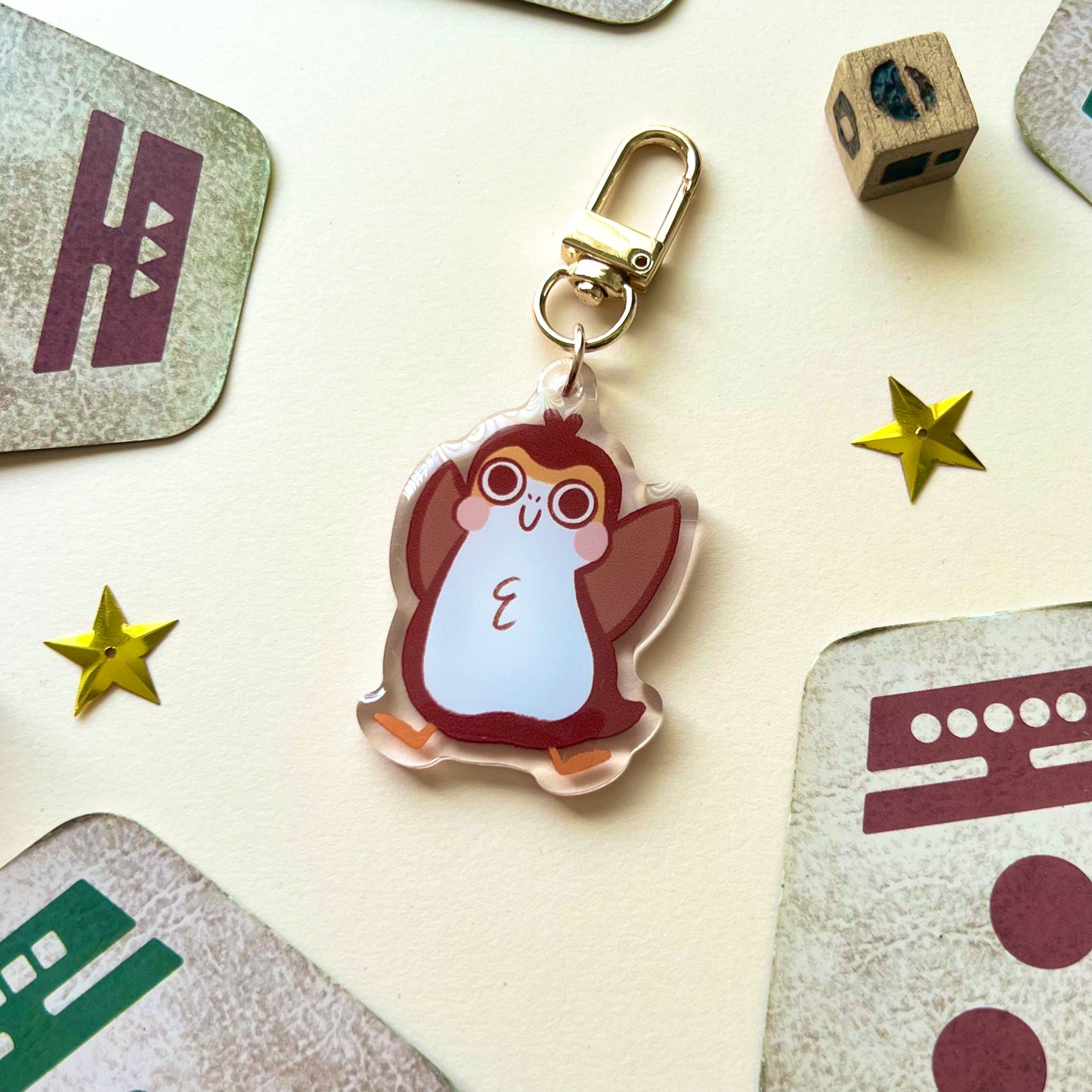 Porg Pal | Acrylic Keychain