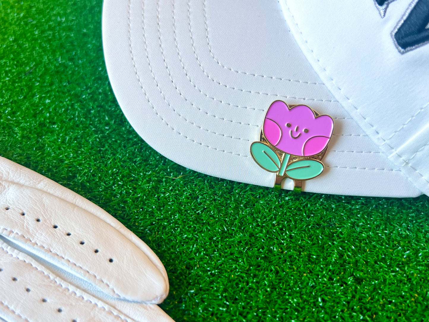 Purple Tulip Ball Marker