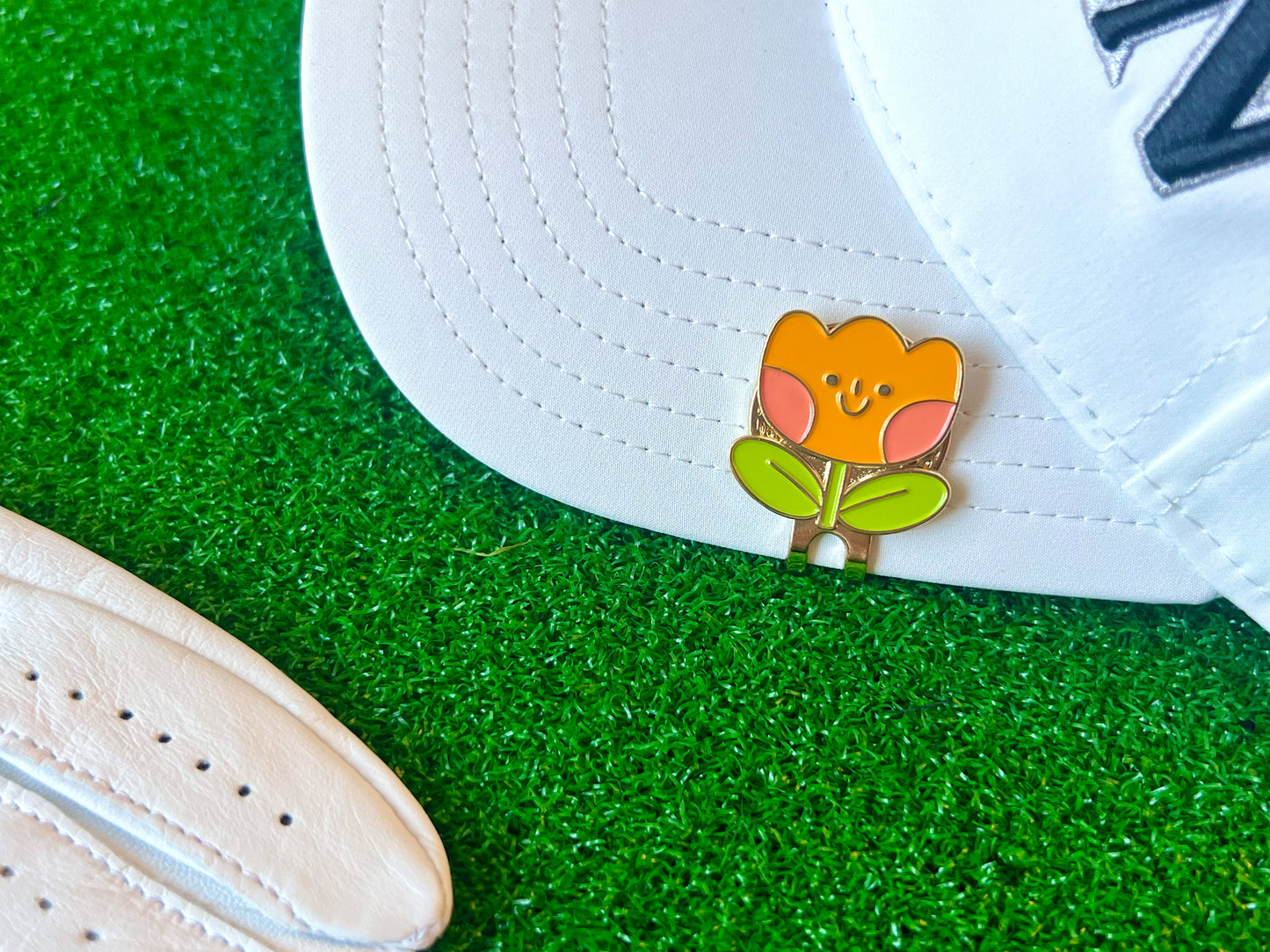Orange Tulip Ball Marker
