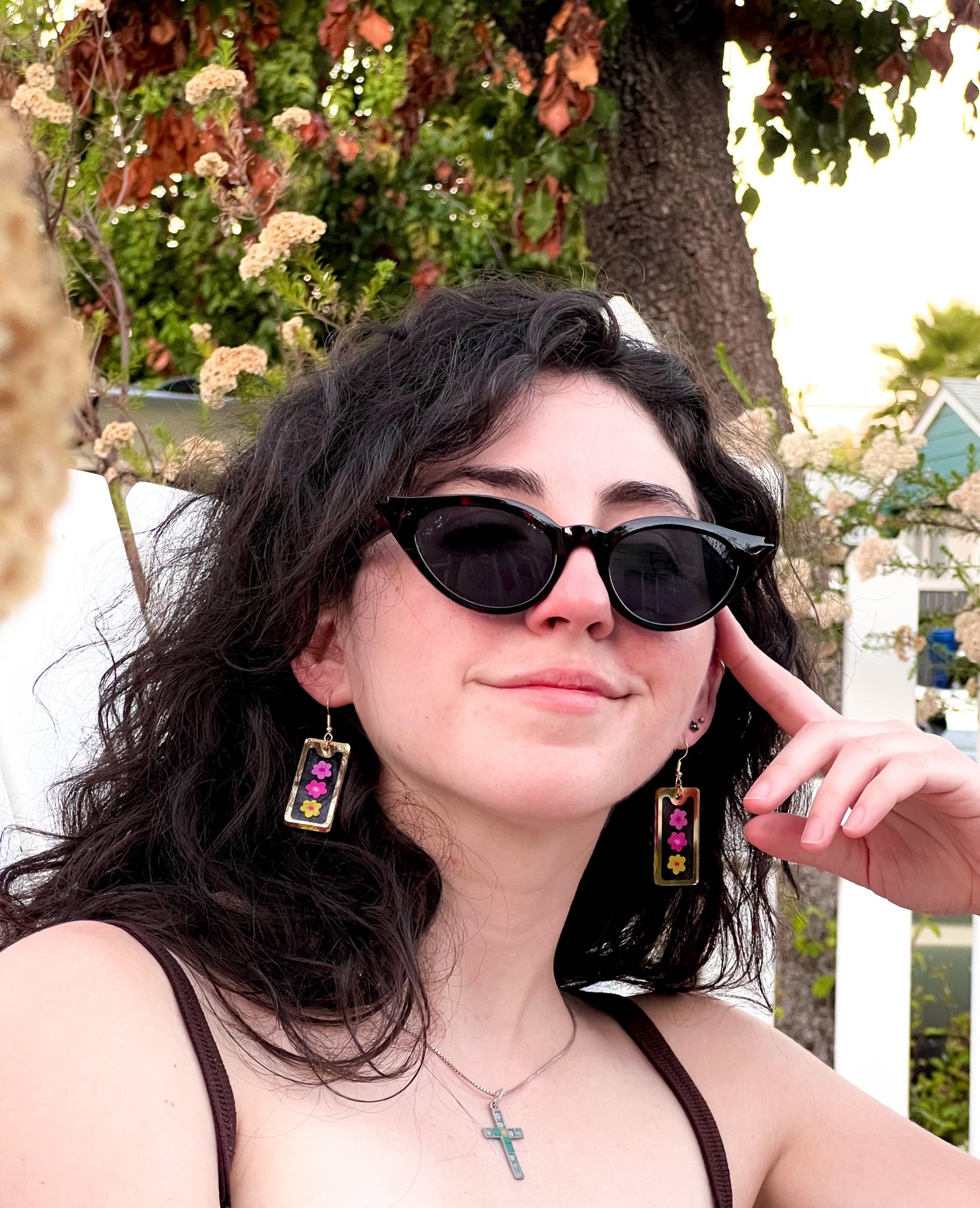 Floral Trio | Acrylic Earrings
