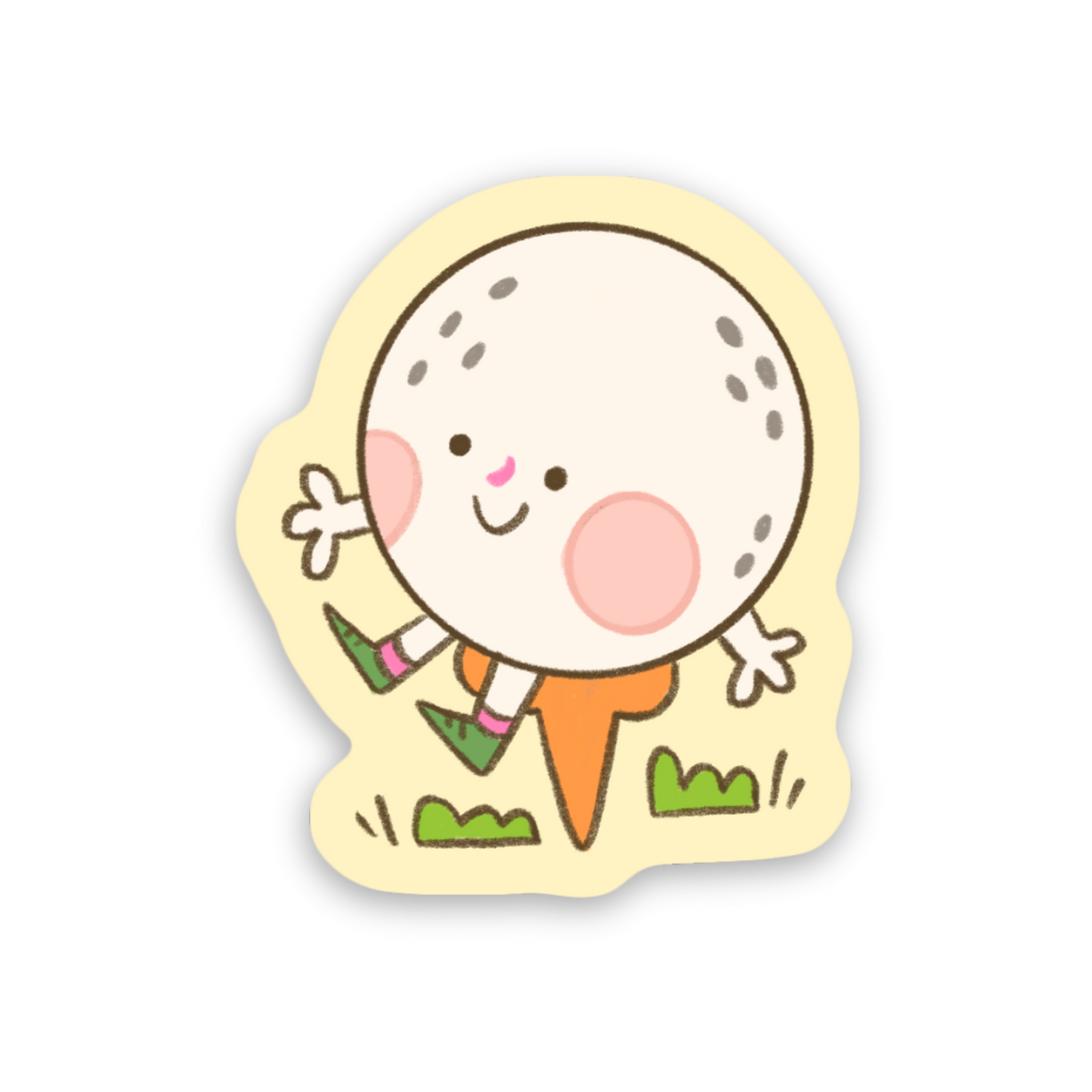 Mully the Golf Ball | Sticker