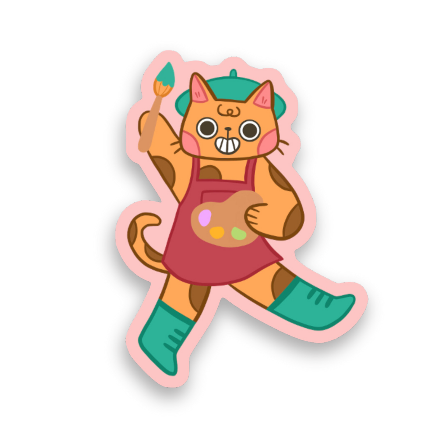 Artsy Cat | Sticker