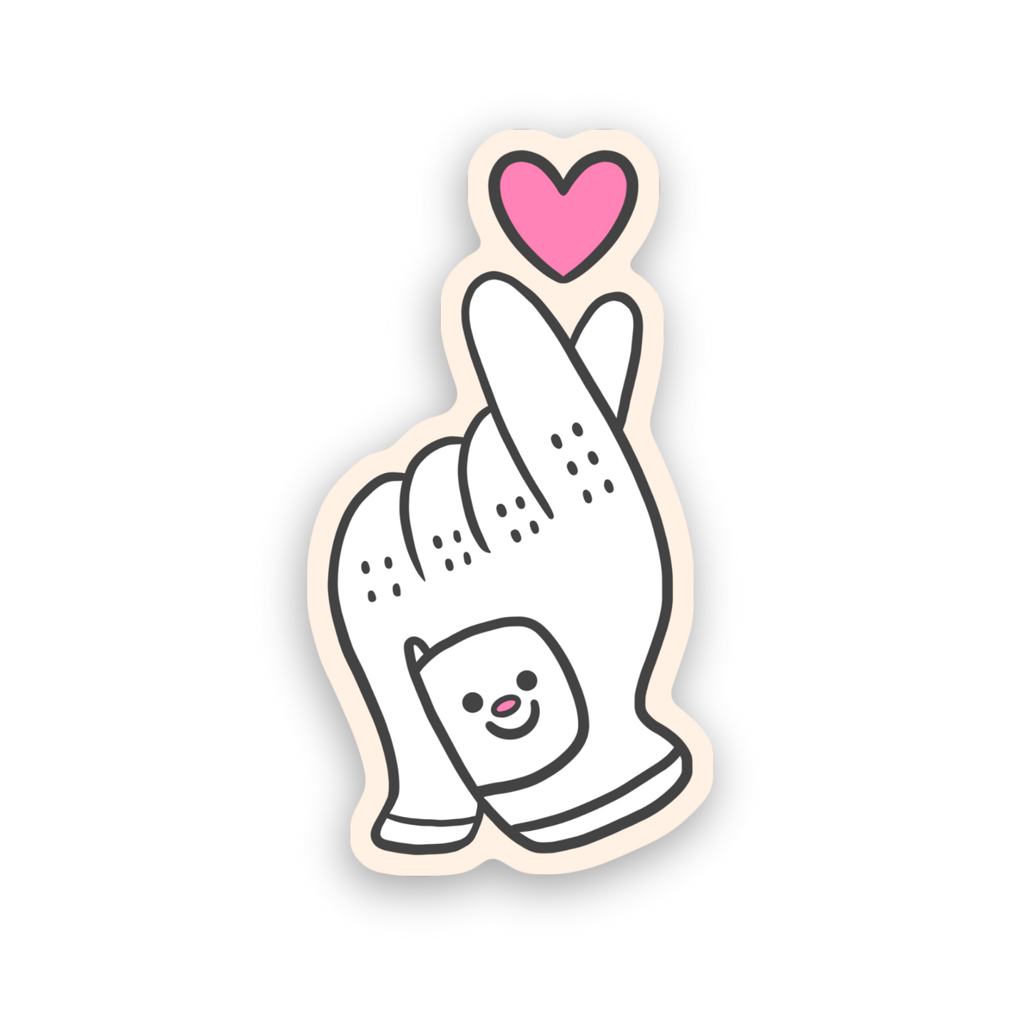 Glove Heart | Sticker