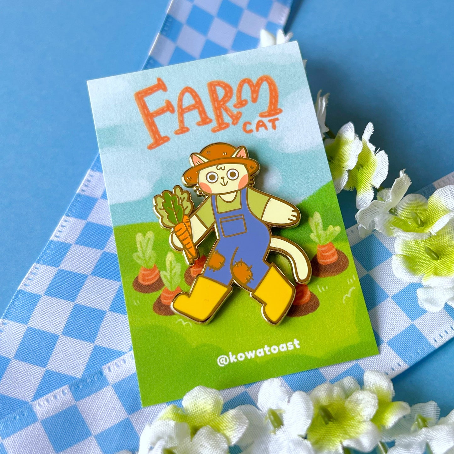 Farm Cat | Enamel Pin