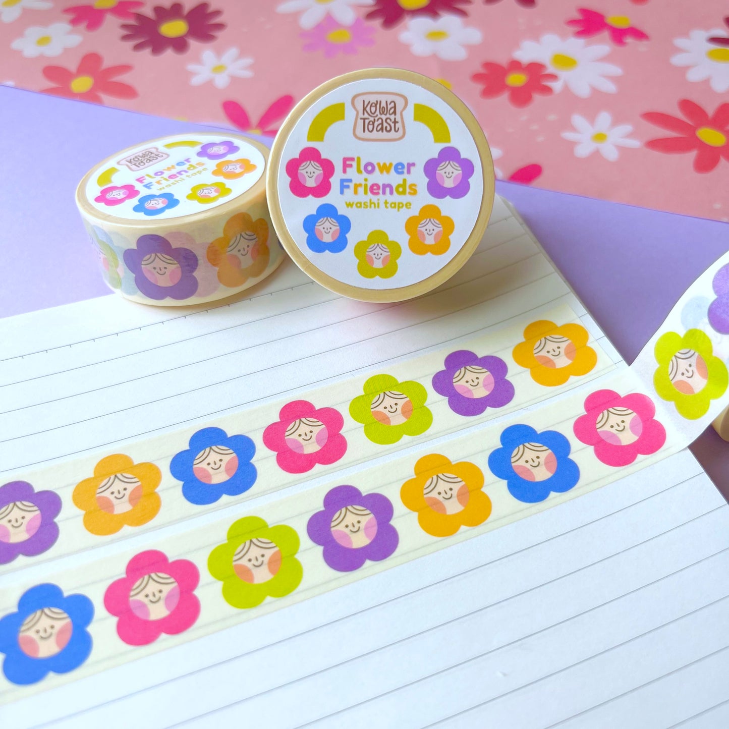 Flower Friends | Washi Tape