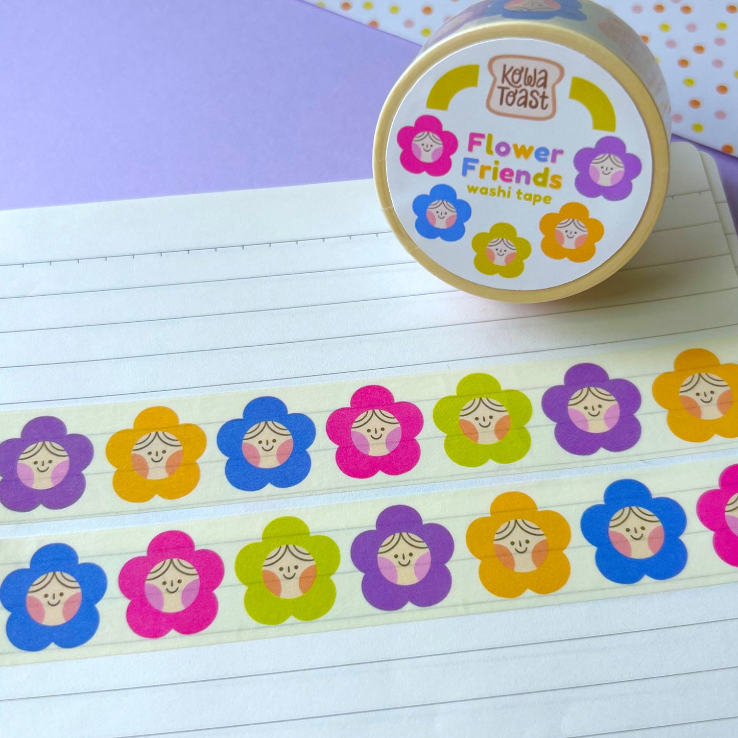 Flower Friends | Washi Tape