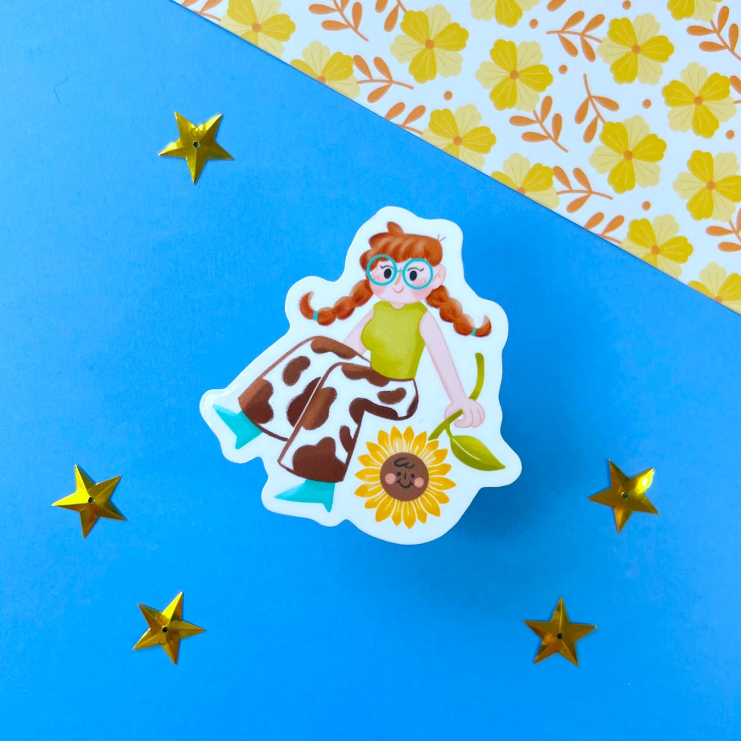 Cow Pants | Sticker
