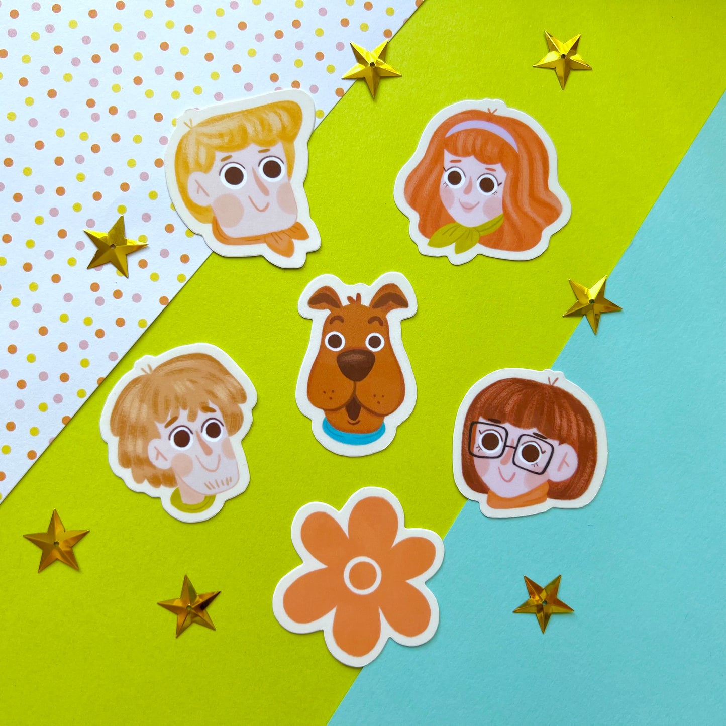 Mystery Friends (ver. 1) | Sticker Set