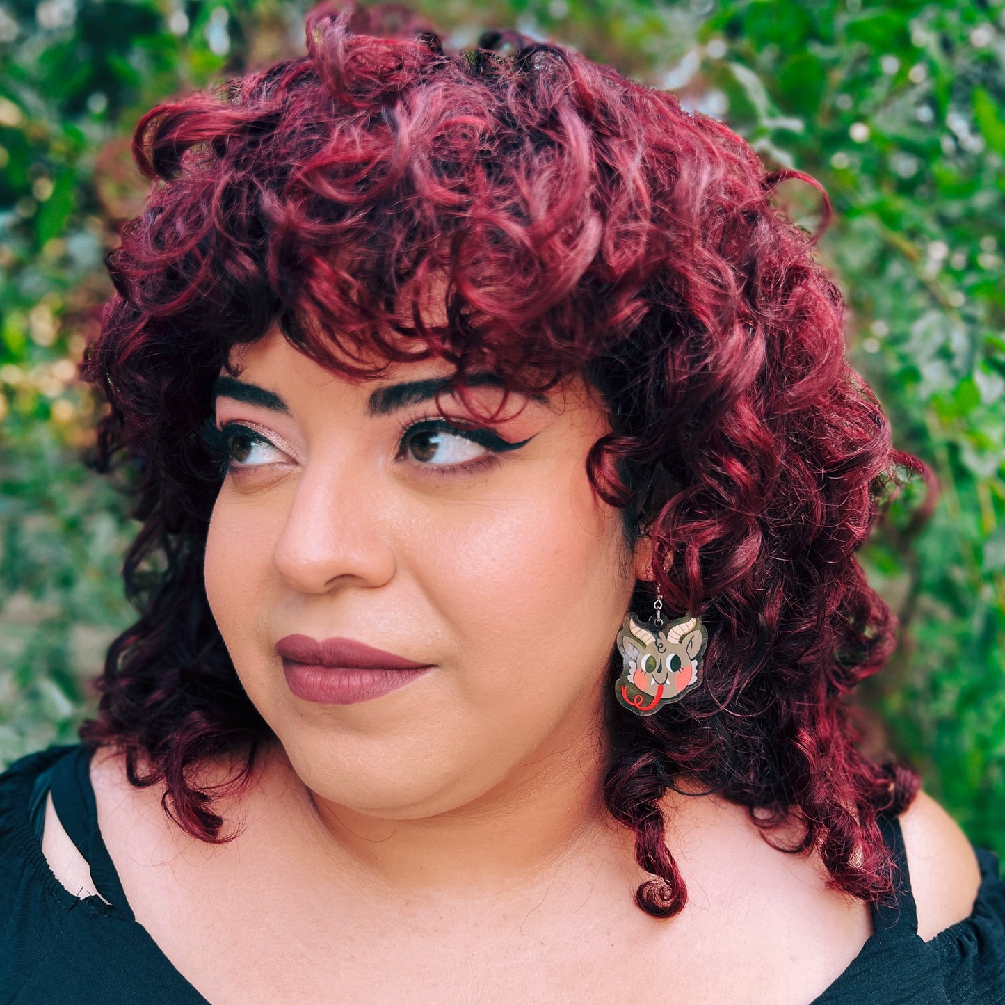 Merry Krampus | Acrylic Earrings