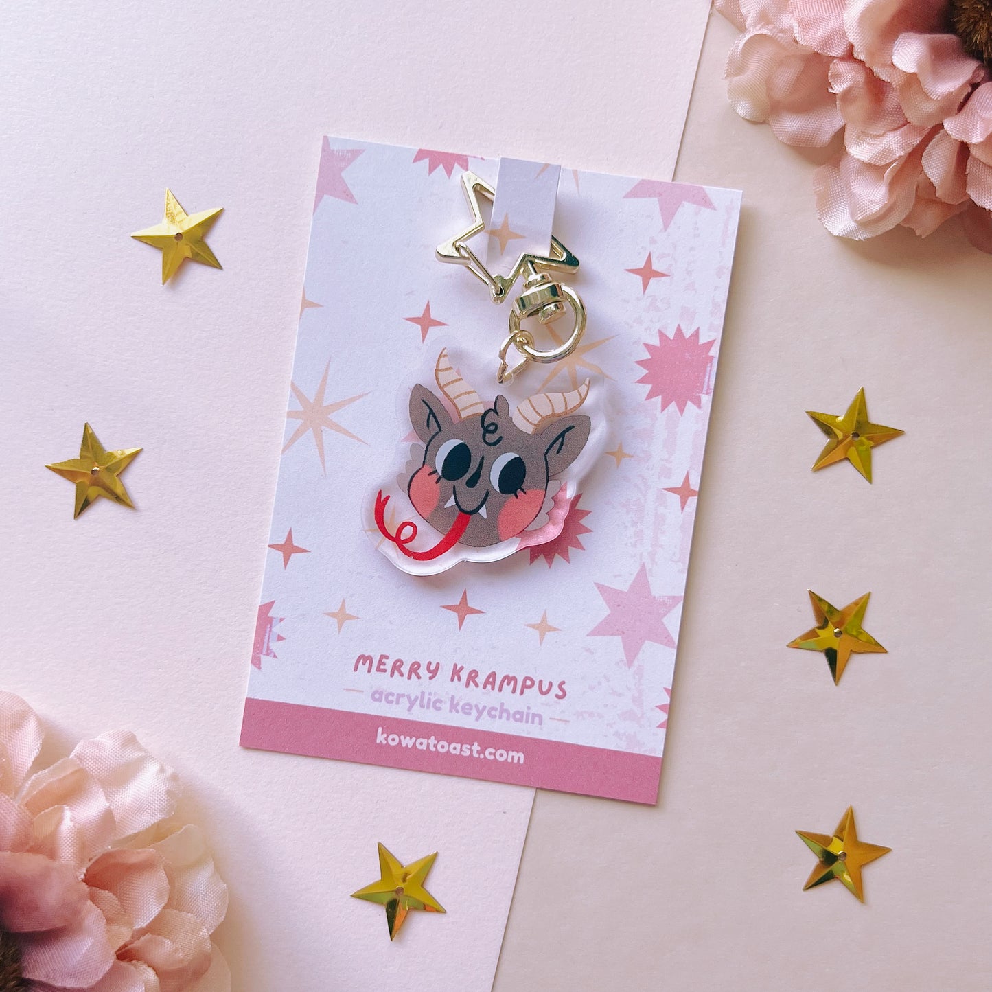 Merry Krampus | Acrylic Keychain