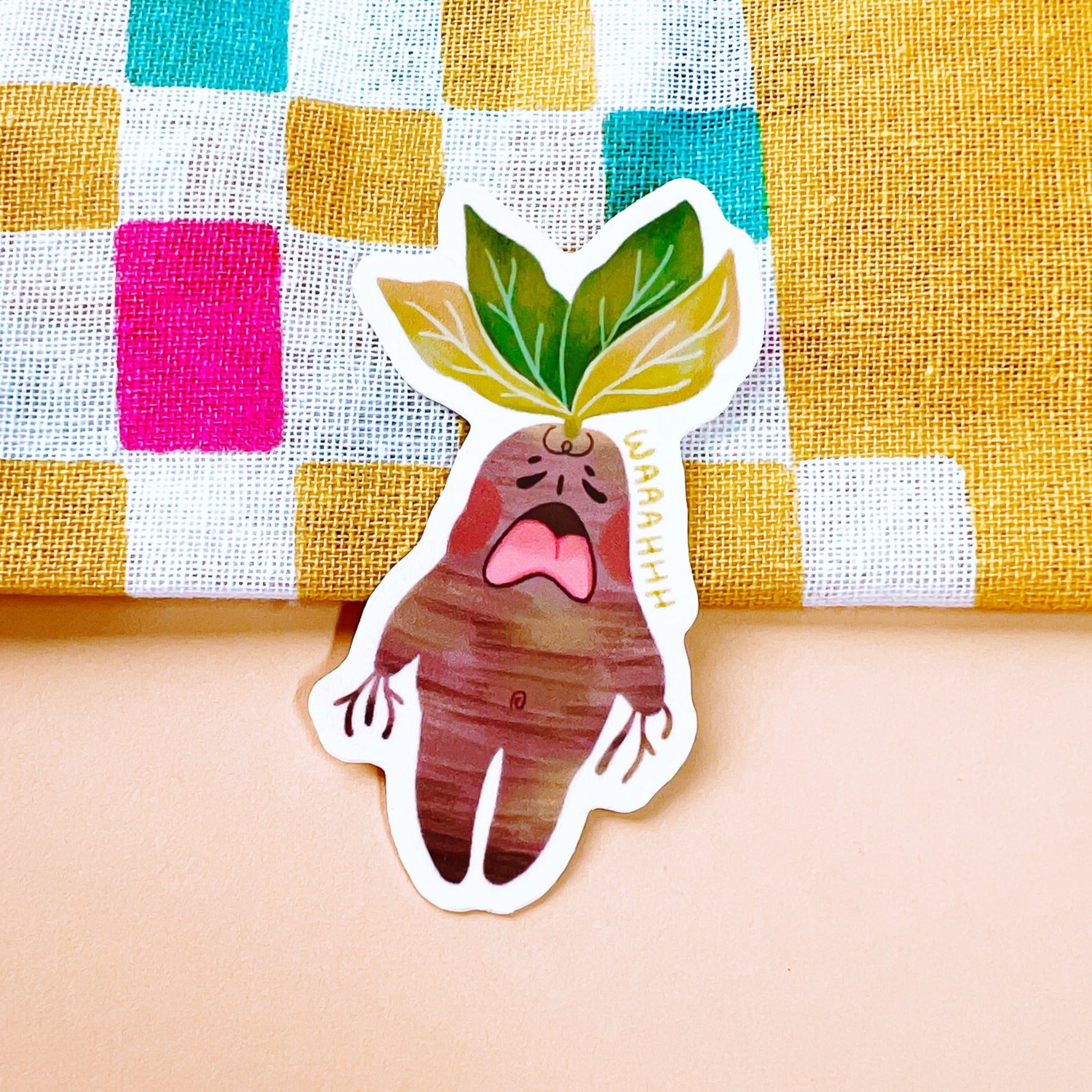 Adopt a Mandrake Sticker for Sale by mmdr07