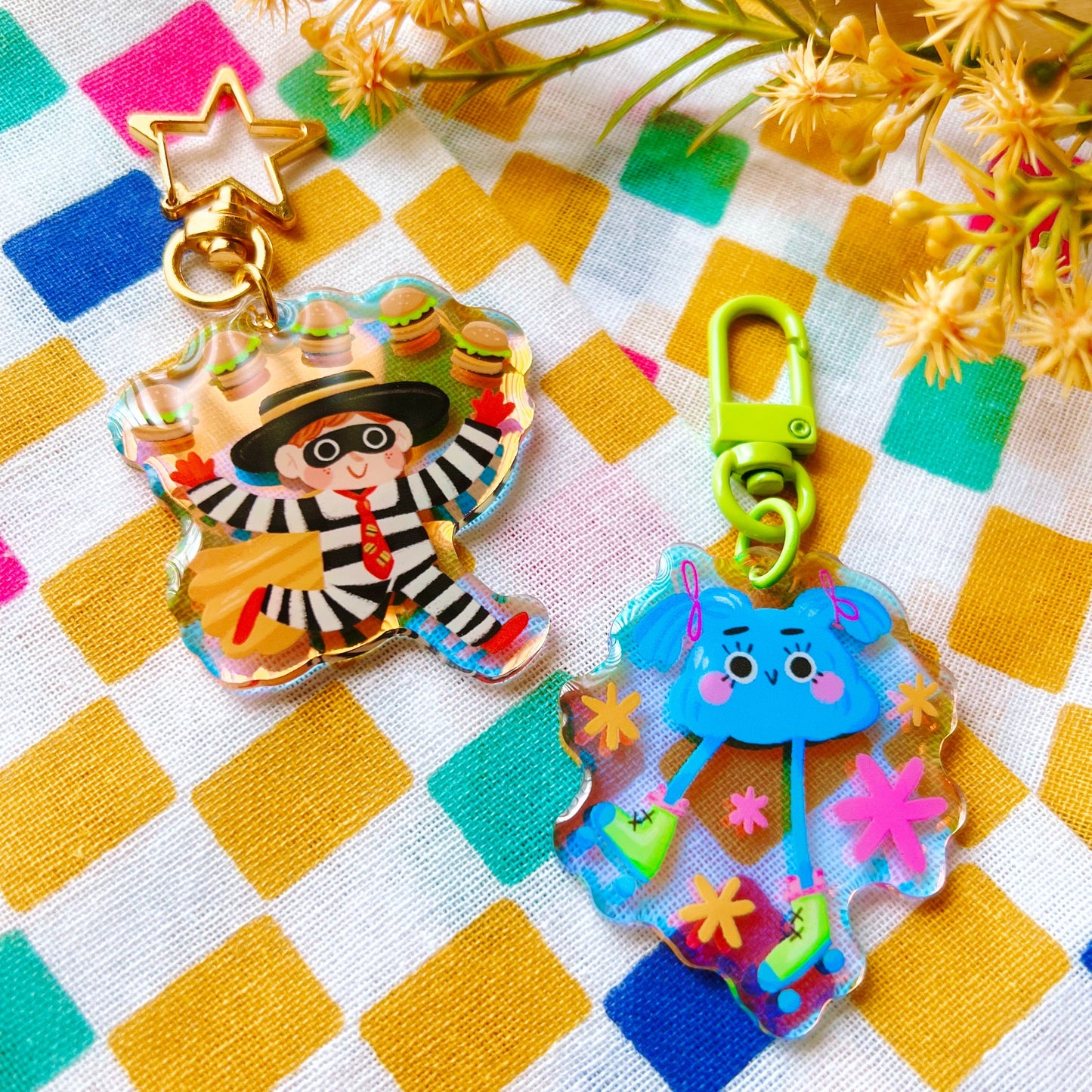 Fry Friends | Acrylic Keychain