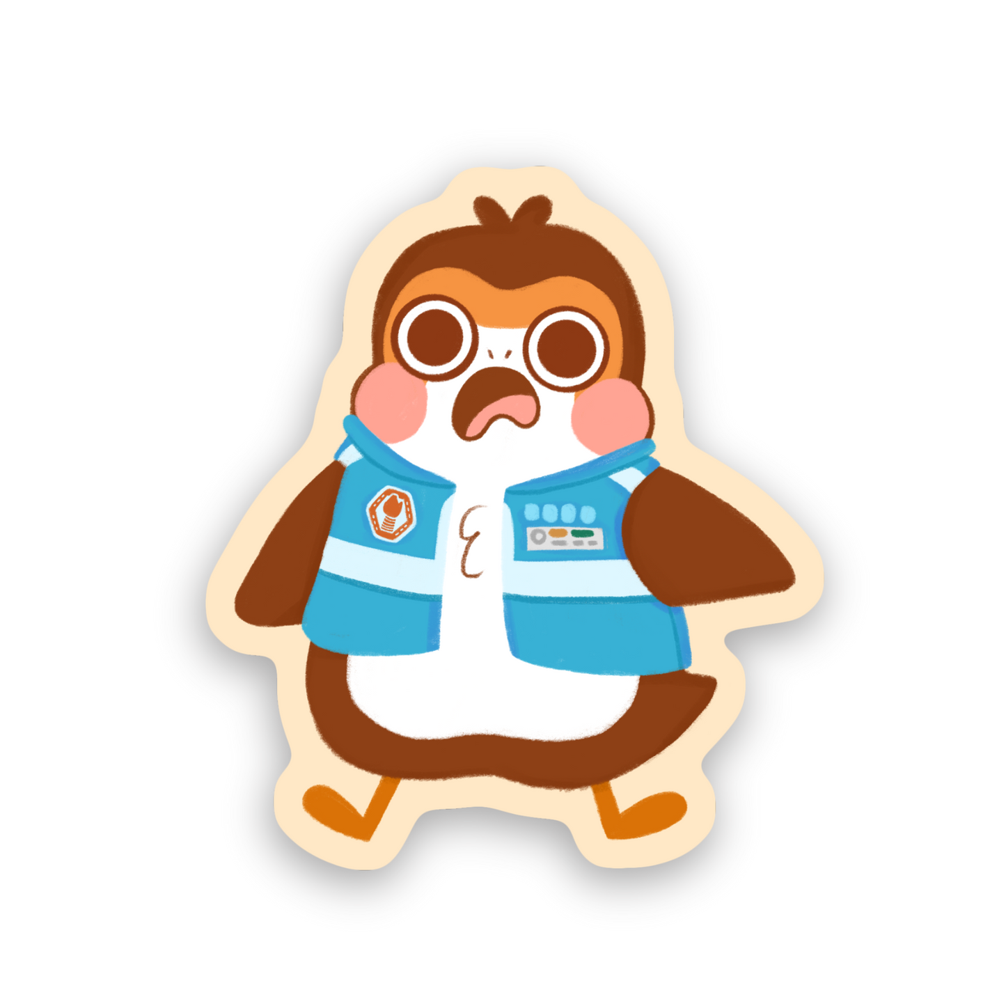 Porgs in the Outpost | Sticker