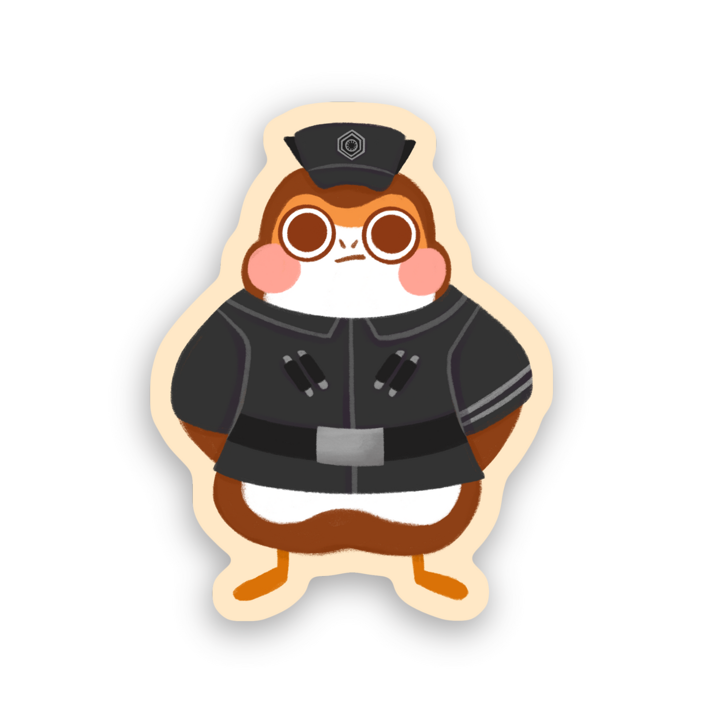 Porgs in the Outpost | Sticker