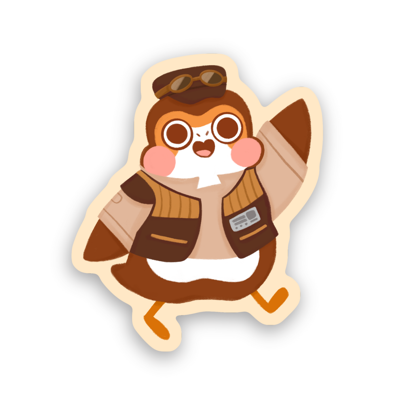 Porgs in the Outpost | Sticker