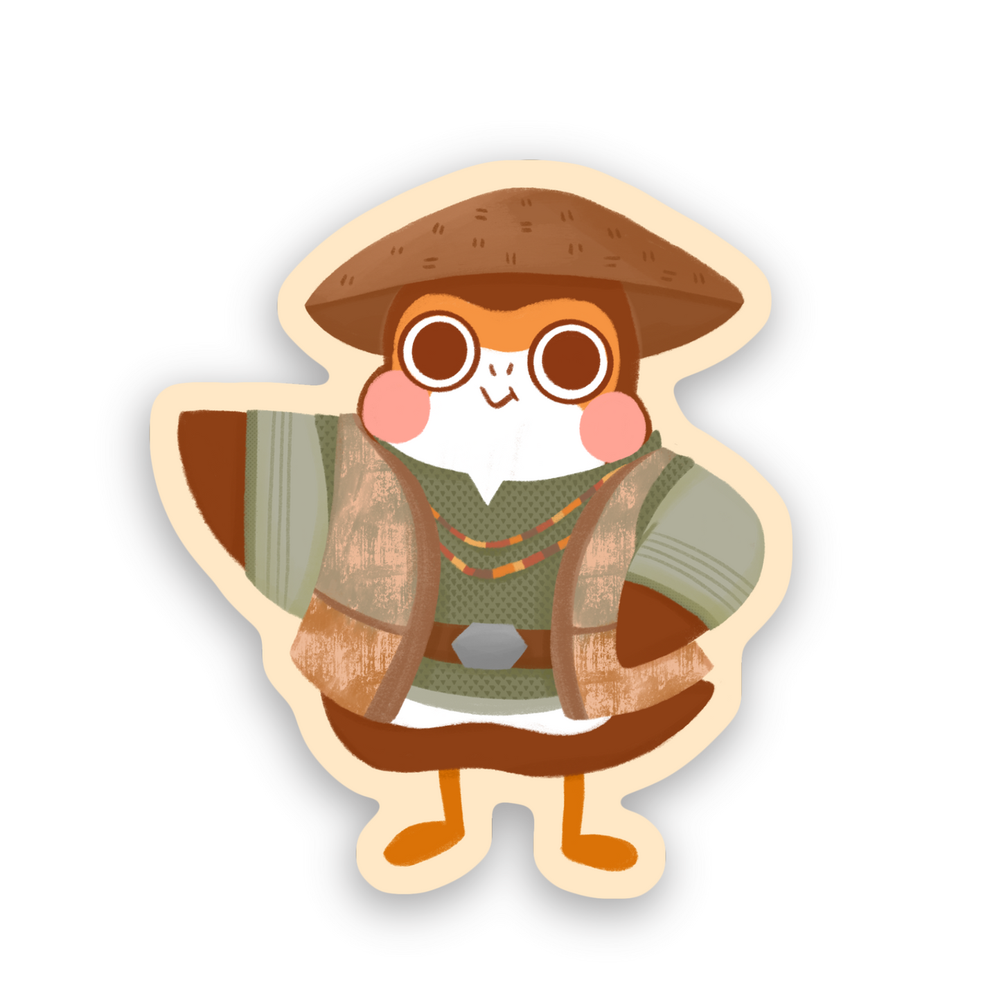 Porgs in the Outpost | Sticker