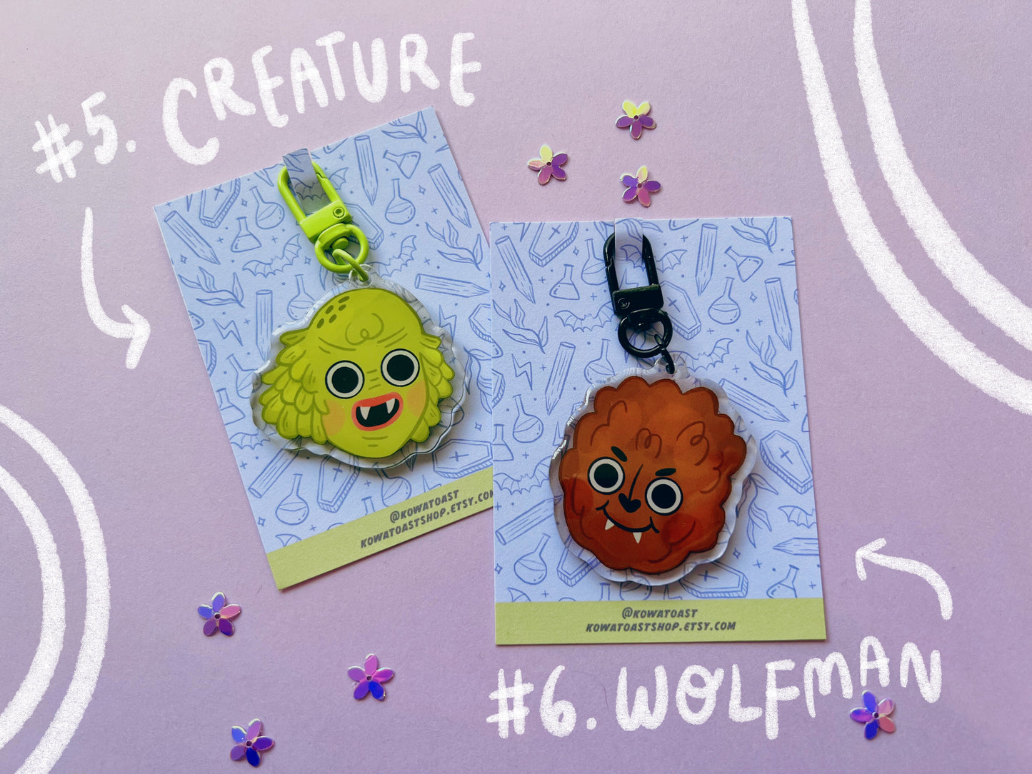 Monster Mash | Acrylic Keychain