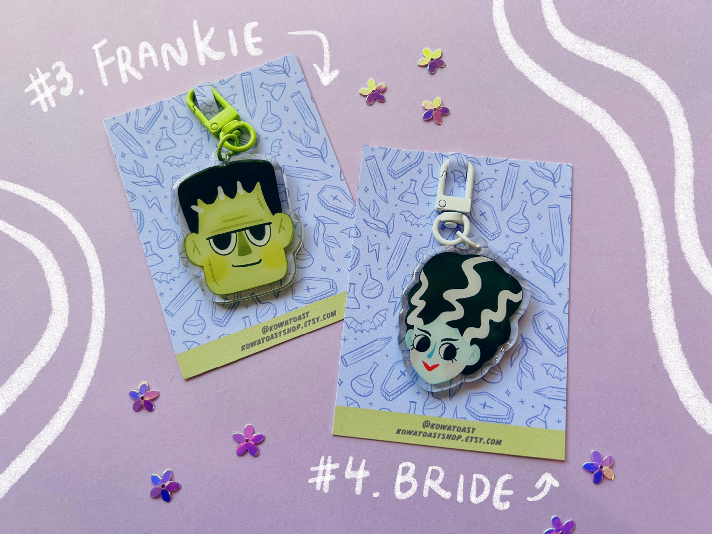 Monster Mash | Acrylic Keychain