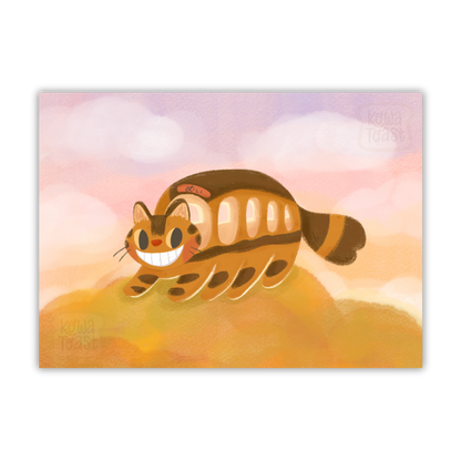 Cat Bus | 5x7 Print