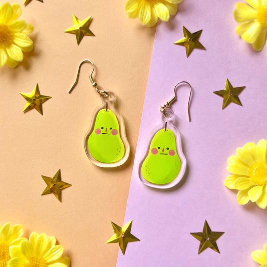 Pears | Acrylic Earrings