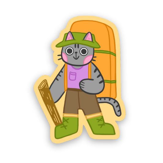 Meowntain Cat | Sticker