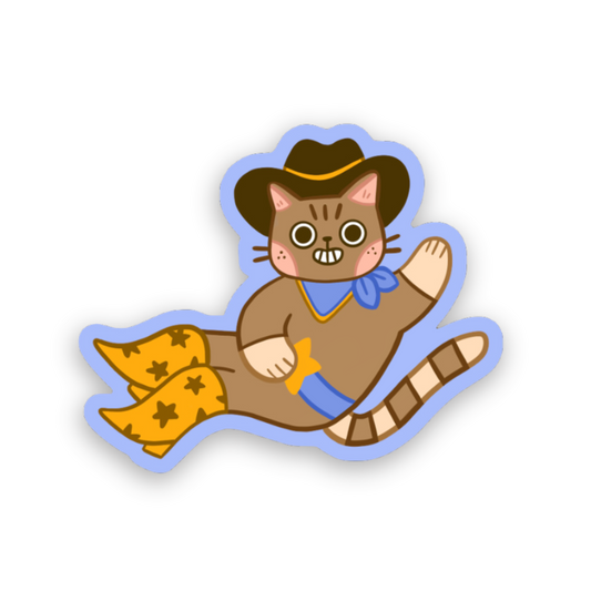 Yeehaw Cat | Sticker