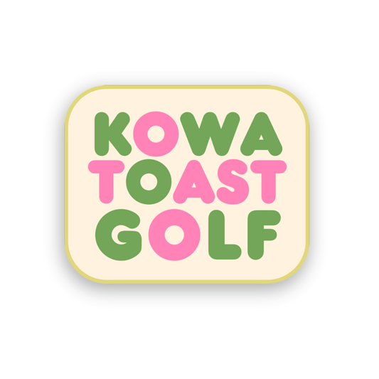 KowaToast Golf | Sticker