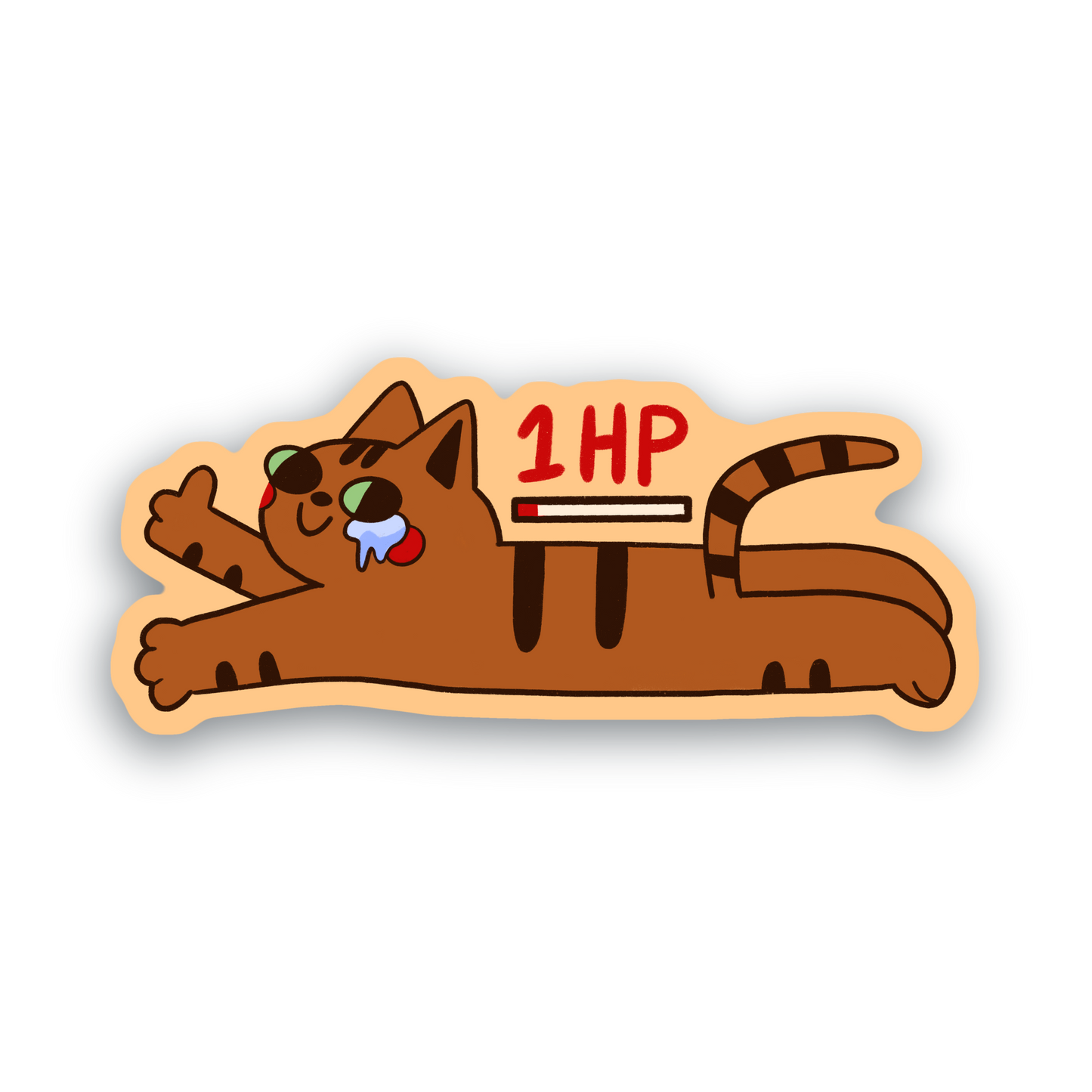 1 HP Cat | Sticker