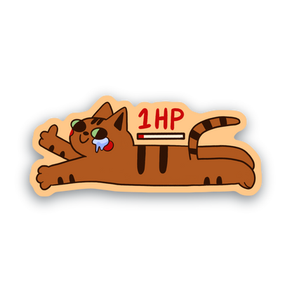 1 HP Cat | Sticker