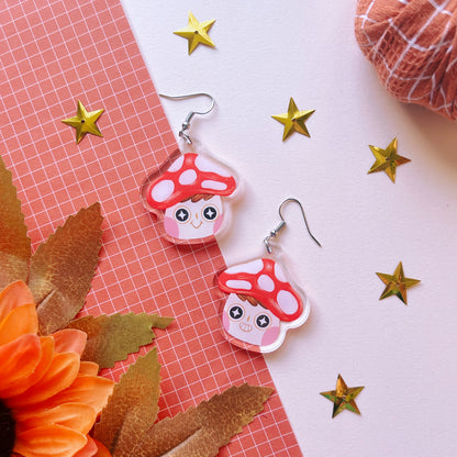 Mushy Friends | Acrylic Earrings