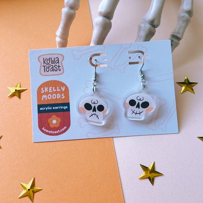 Skelly Moods | Acrylic Earrings